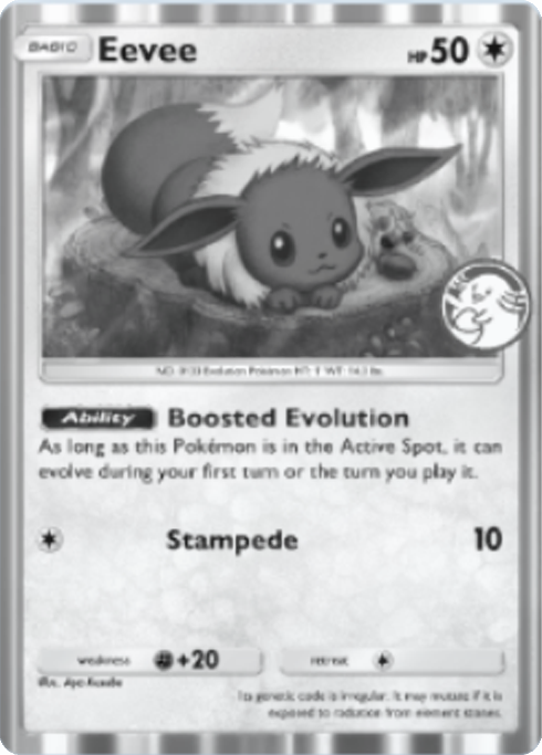 Pokemon TCG Pocket - P-B 011 Eevee