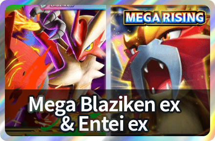 Mega Blaziken ex and Entei ex Deck