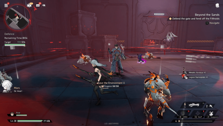 Duet Night Abyss Beyond the Sands Avar Assist