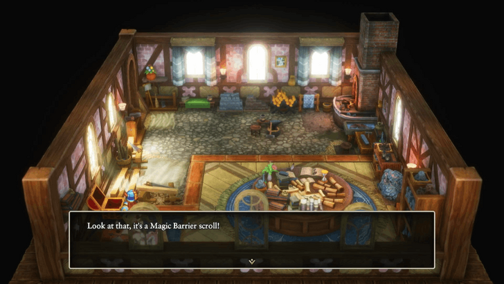 Magic Barrier Scroll