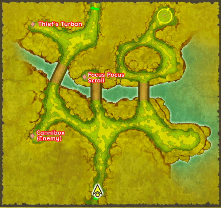 Weirdwood Second Map Items