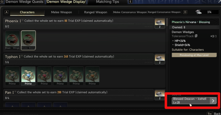 How to Get Demon Wedge