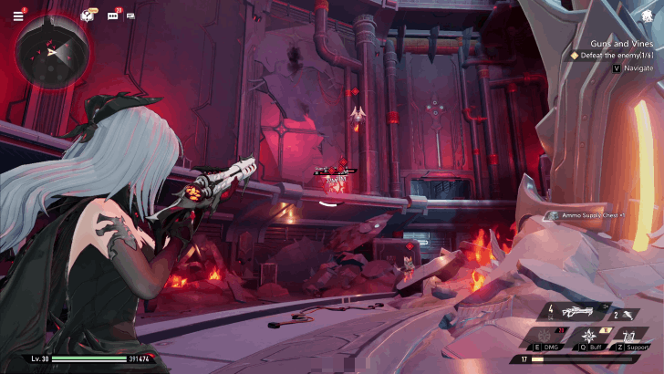 Duet Night Abyss Berenica head to the rail tracks