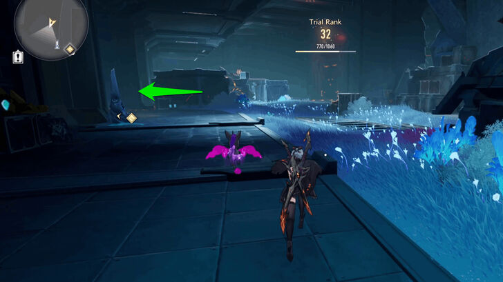 Duet Night Abyss rail track room