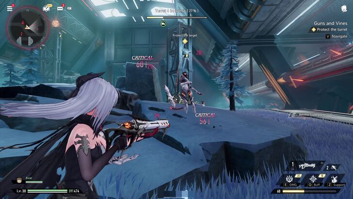 Duet Night Abyss protect turret