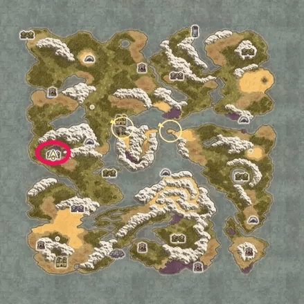 Nameless Ruins Map