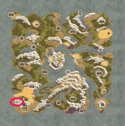 Field of Flowers Map