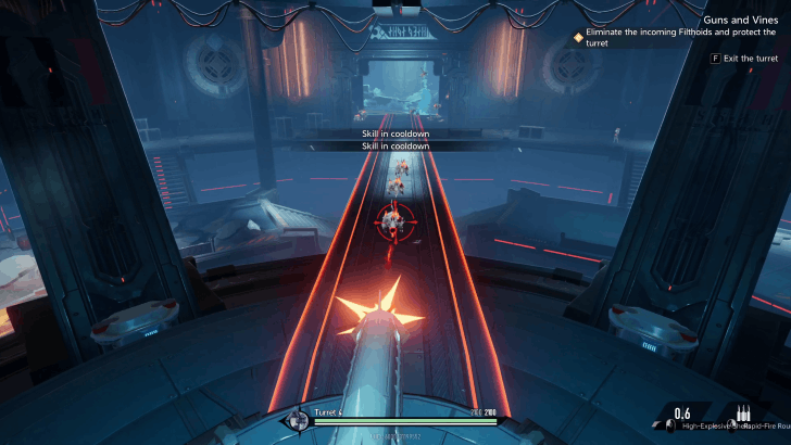 Duet Night Abyss Turret shoot