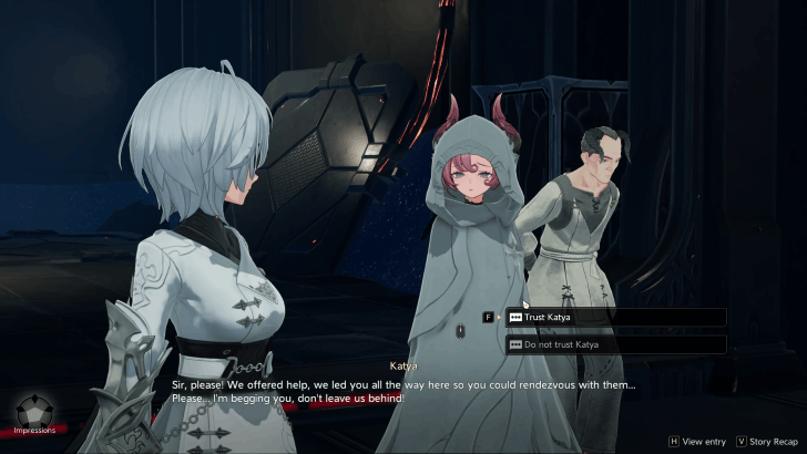 Duet Night Abyss trust Katya or not