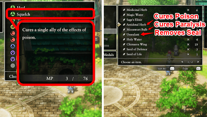 DQ2 - Affliction Cure