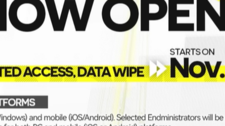 Arknights Endfield Beta Test 2 Data Wipe