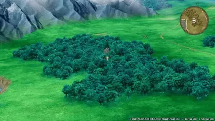 DQ1 - Secret Spot 15 Overworld