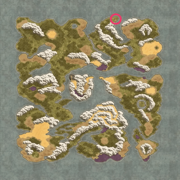 Staff of Rain Map