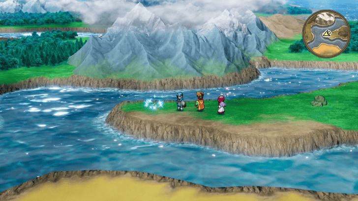 DQ2 Sparkly Spot - Swamp Shrine 2