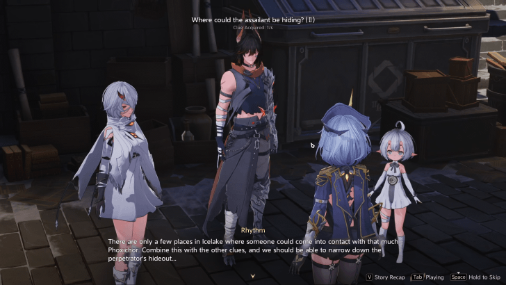 Duet Night Abyss The Lost Child Alley Cutscene