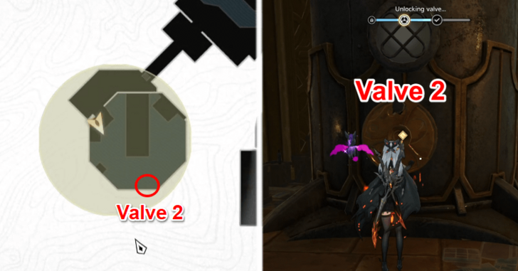 Duet Night Abyss Shadows of Dread Valve 2 Location