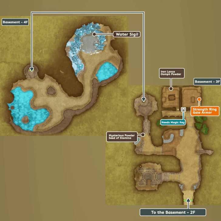 Cave of the Dwarves B 3-4F