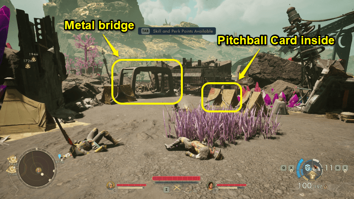 Pitchball Card Kevin Andersen Location