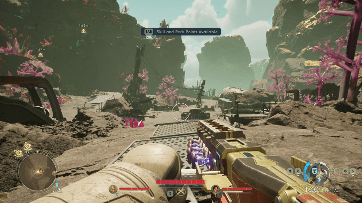 Scrapper Camps Across Bridge