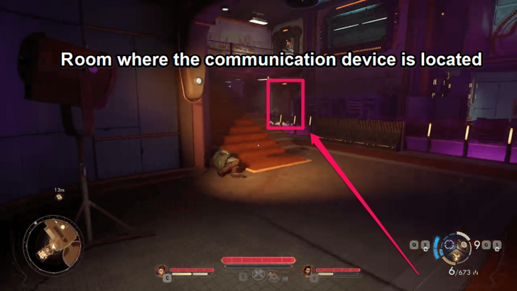 Dawn Communication Device Location