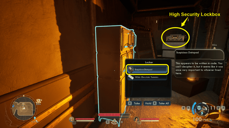 Suspicious Datapad Location