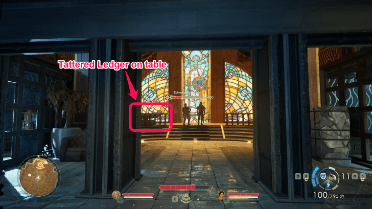 Tattered Ledger Location