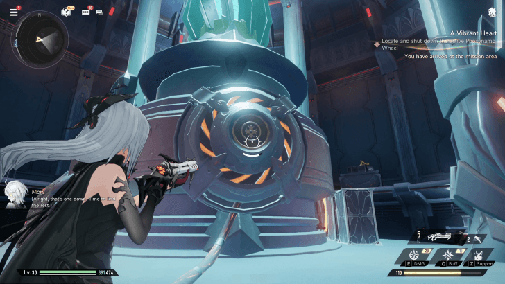 Duet Night Abyss shoot button