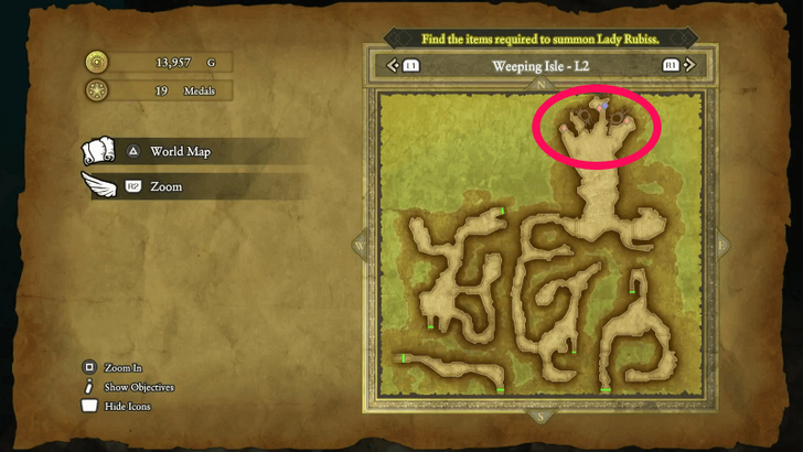 Weeping Isle L2 Loot