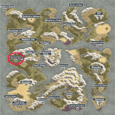 DQ1 - Sanctum Map.png