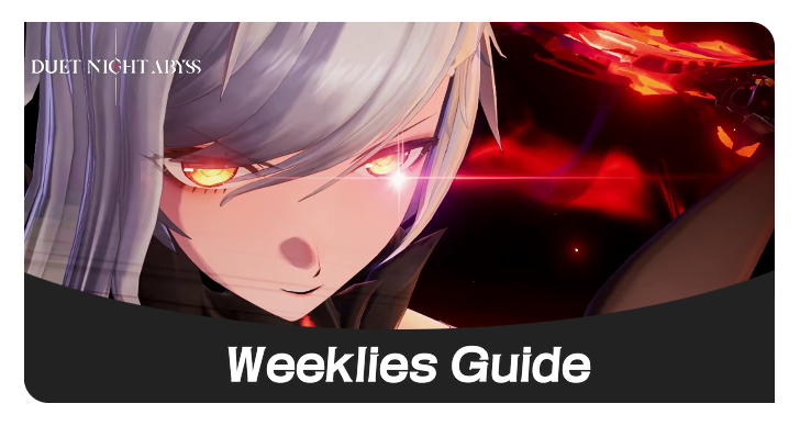 Duet Night Abyss - Shop Weeklies Weekly Reset Time