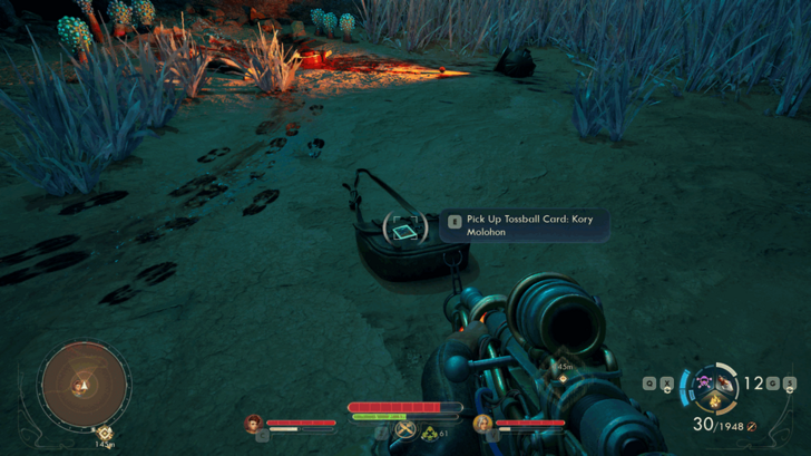 Tossball Card: Kory Molohon Location