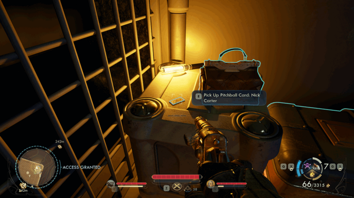 Pitchball Card: Nick Carter Location