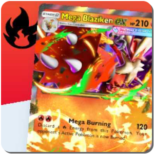 Mega Blaziken ex and Entei ex Deck Icon