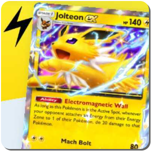 Jolteon ex and Pikachu Deck Icon