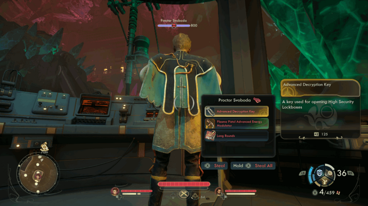 Advanced Decryption Key Location