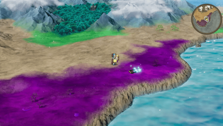 Dragon Quest 1 - Staff of Divine Wrath Overworld