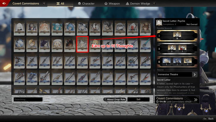 Duet Night Abyss Psyche Thoughts