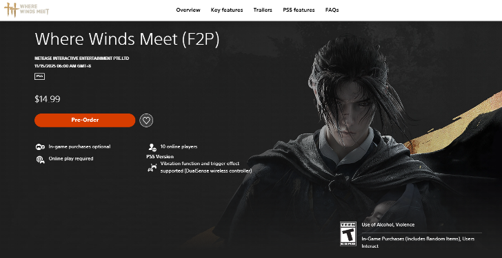 WWM - Available on PlayStation Store