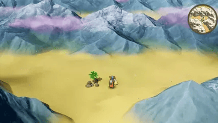 Dragon Quest 1 - Spiked Armour Location overworld