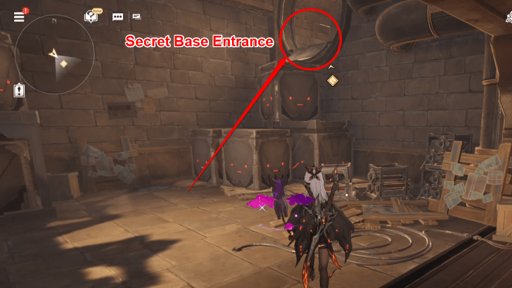 Duet Night Abyss Time of Innocence Fischers Secret Base Entrance