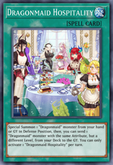 Master Duel - Dragonmaid Hospitality - Alternate Card Art