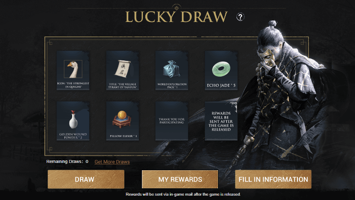 WWM - Pre-registration Lucky Draw