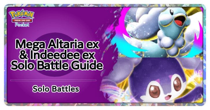 Pokemon TGC Pocket - Mega Altaria ex & Indeedee ex Deck (Mega Rising) Deck Build and How to Play