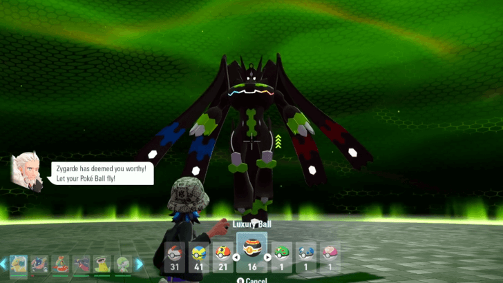 Pokemon Legends Z-A - Guaranteed Capture