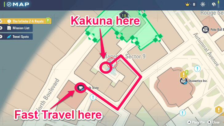 How to Get to Magenta Sector 9