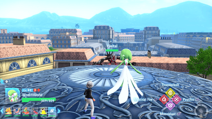 Pokemon Legends Z-A - Yveltal Battle