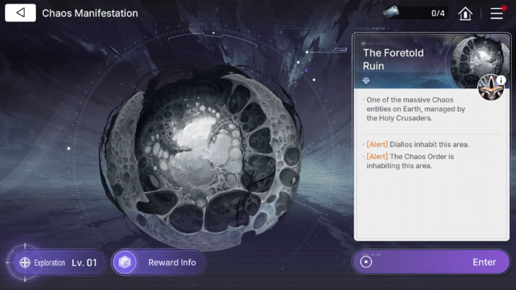 The Foretold Ruin Chaos Manifestation