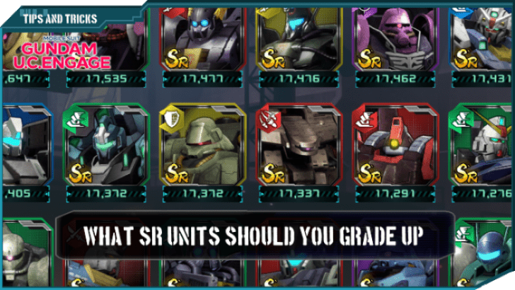 Best SR Units to Grade 2