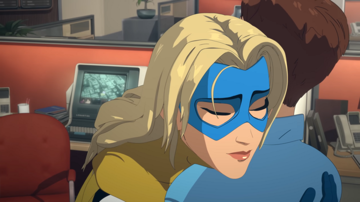 Dispatch Blonde Blazer Hugging Robert