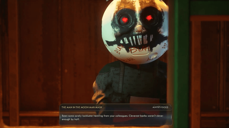 The Man in the Moon Man Mask